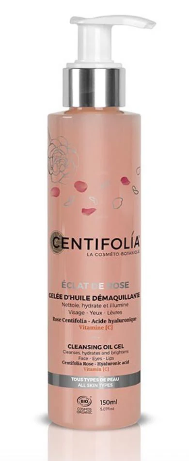 Gelée d'huile démaquillante éclat de rose - Centifolia