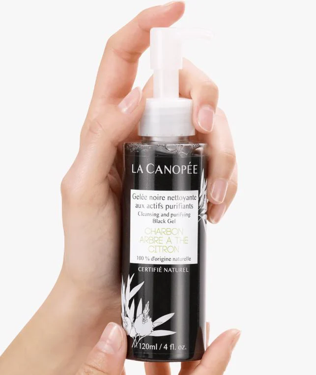 Gelée noire nettoyante aux actifs purifiants - La Canopée