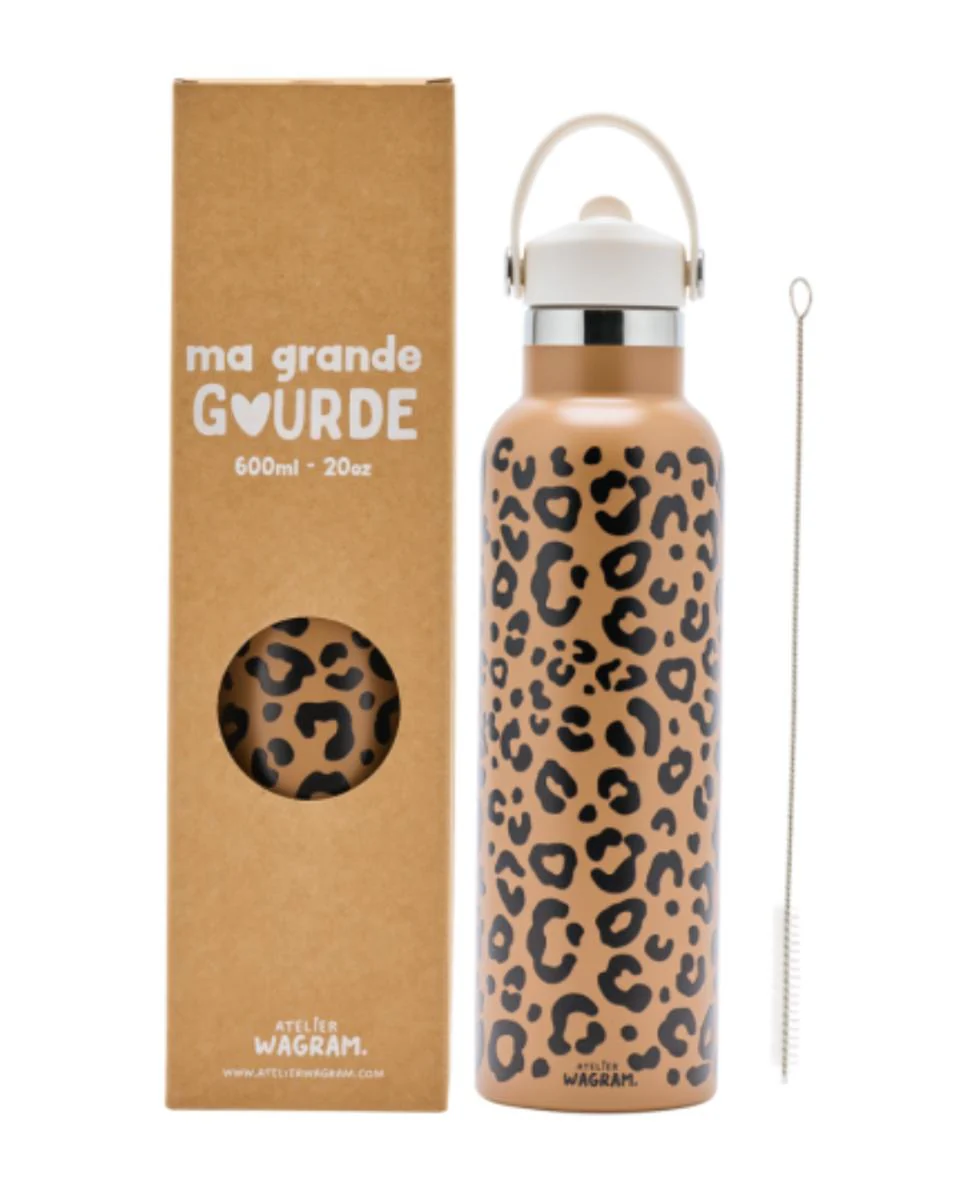 Gourde acier inoxydable 600ml - Atelier Wagram - Image 3