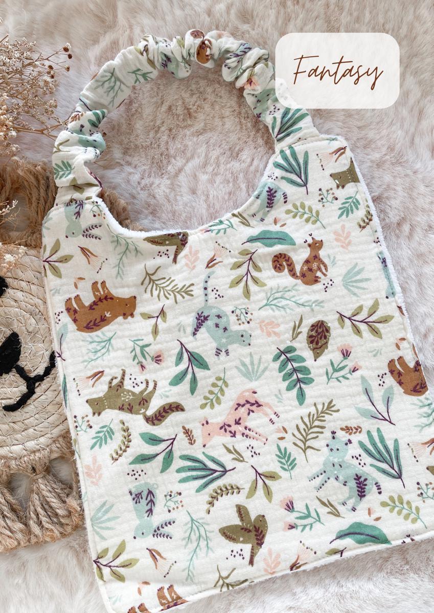 Grand bavoir (2-8 ans) / serviette de cantine - Image 8