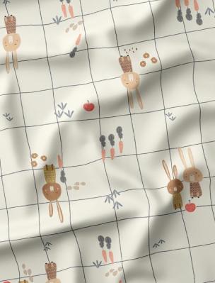 Tissu imperméable Lapin