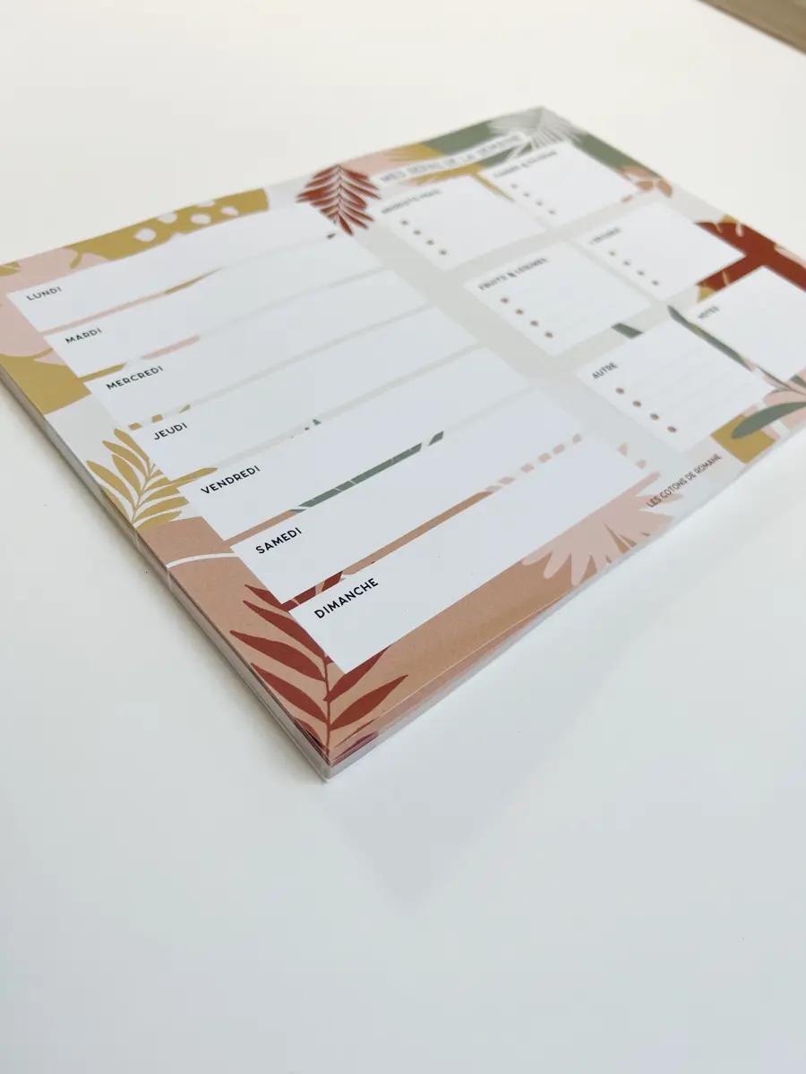 Planner menus de la semaine / Liste de course - Image 5