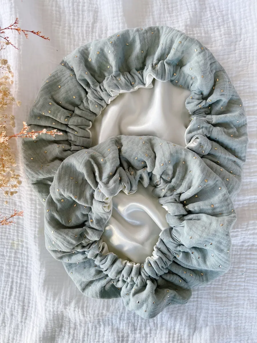 Lot de 2 bonnets de soin Mère / Fille - Image 4