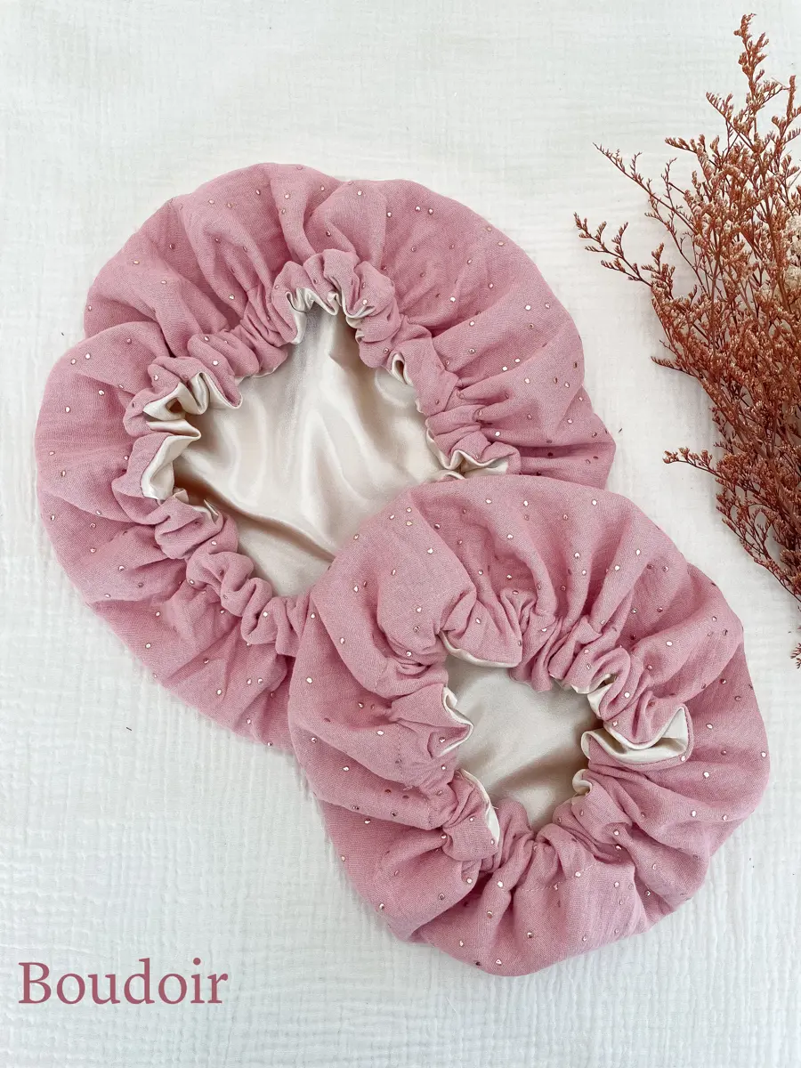 Lot de 2 bonnets de soin Mère / Fille - Image 6