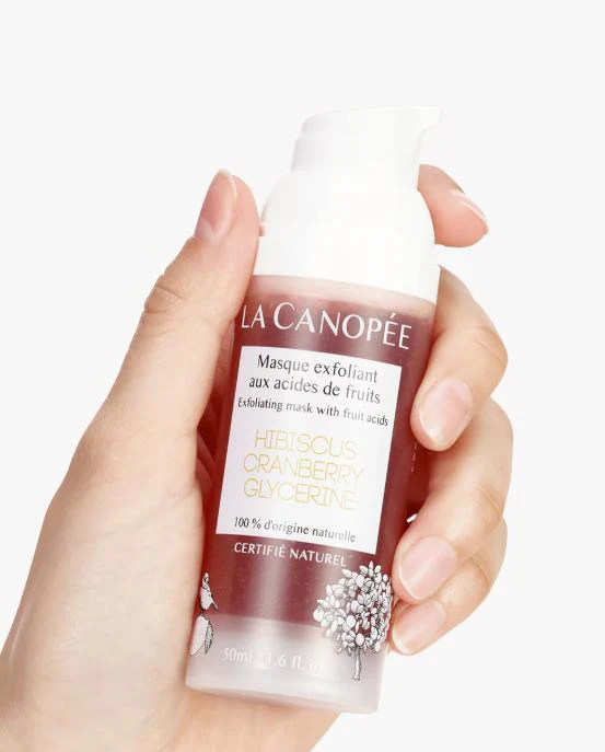 Masque exfoliant aux acides de fruits - La Canopée