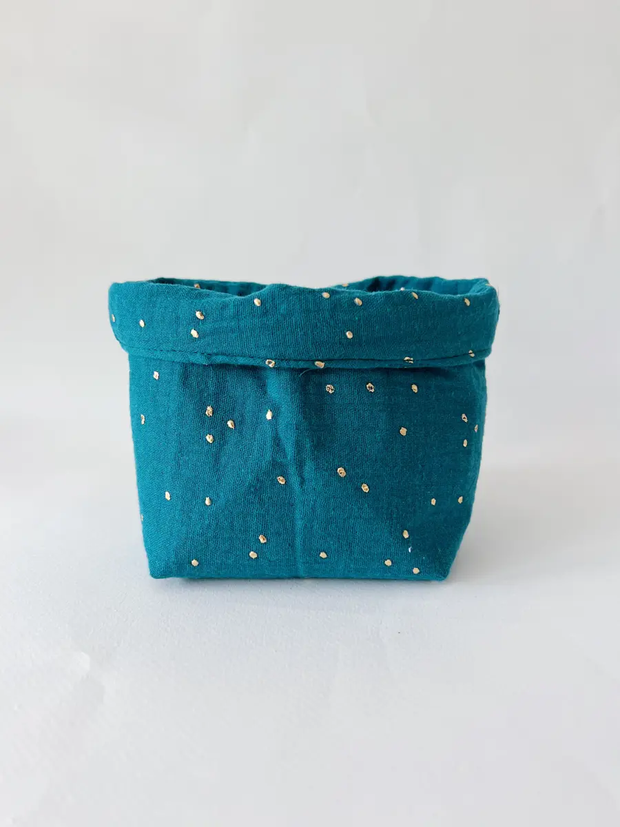 Petite panière en double gaze - Image 12
