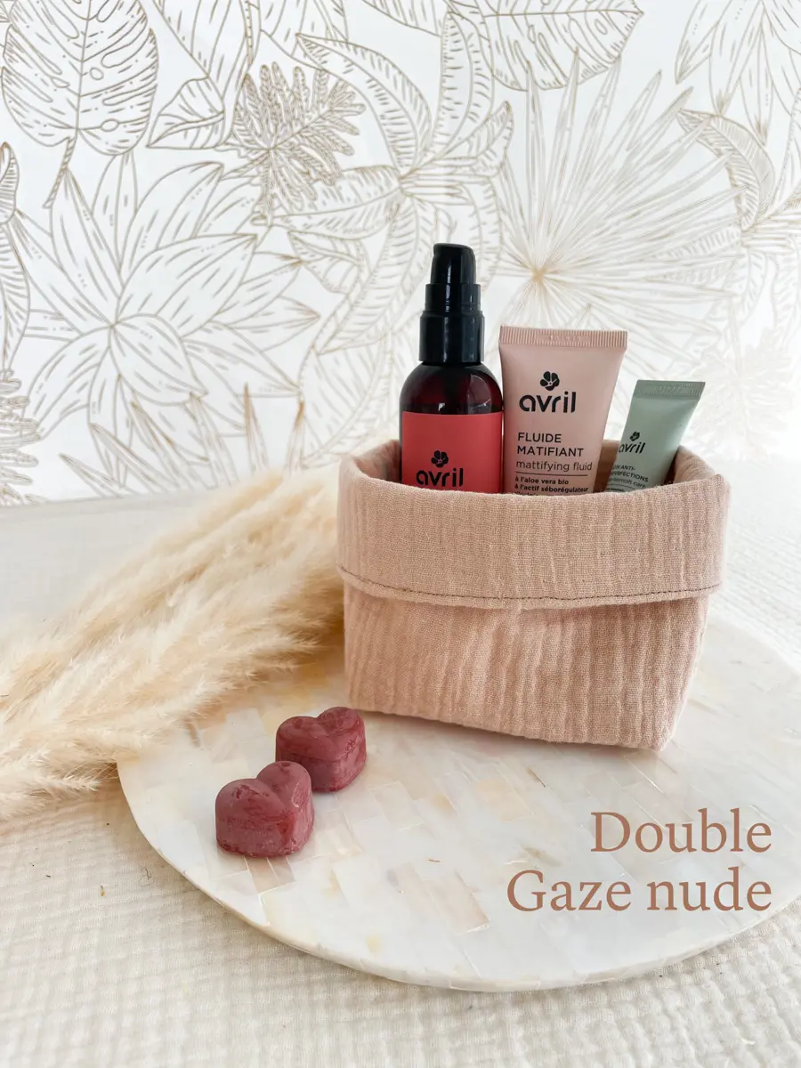 Petite panière en double gaze - Image 30