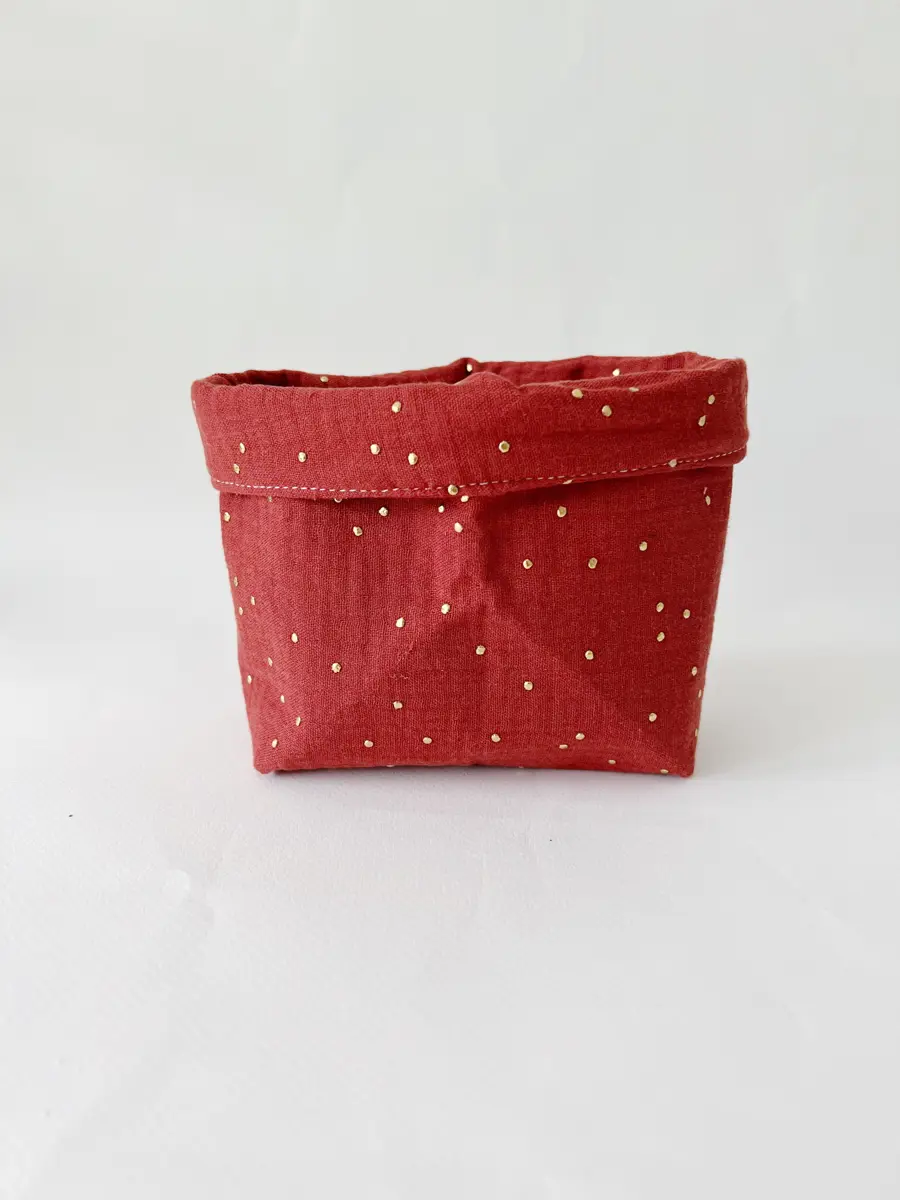 Petite panière en double gaze - Image 6