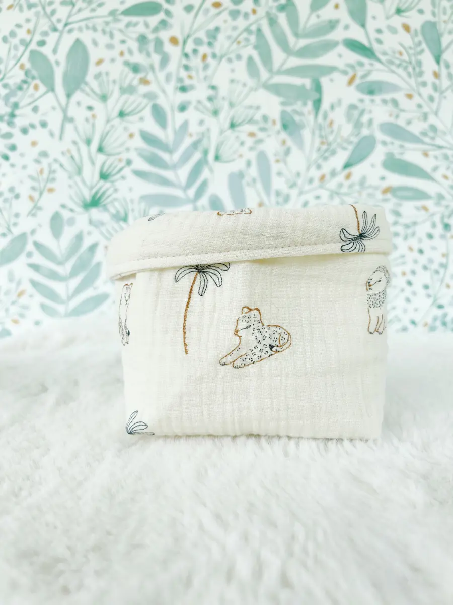 Petite panière en tissu enfant - Image 11