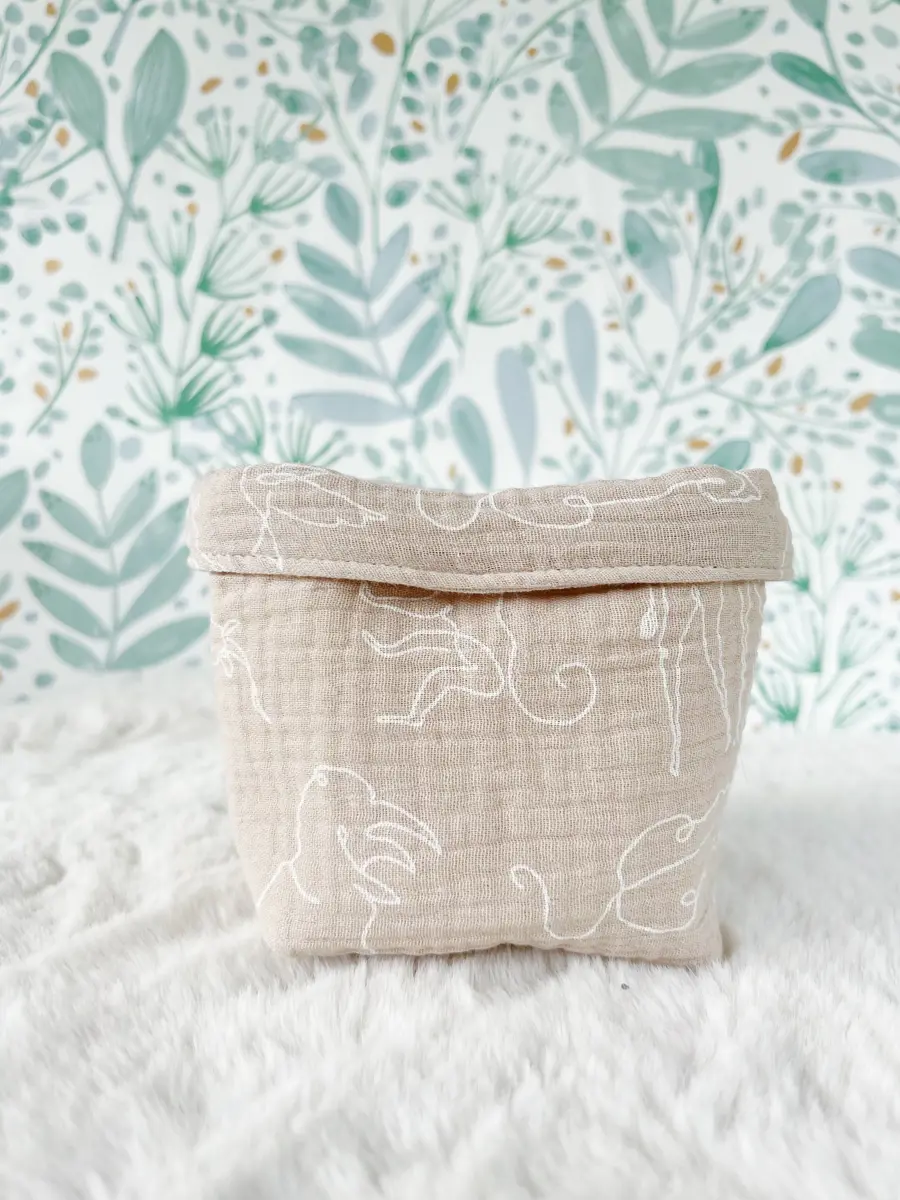 Petite panière en tissu enfant - Image 12
