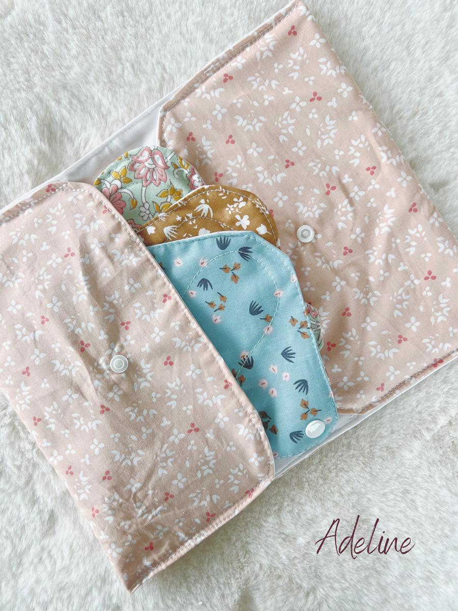 Pochette à culottes menstruelles/serviettes hygiéniques lavables - Image 14