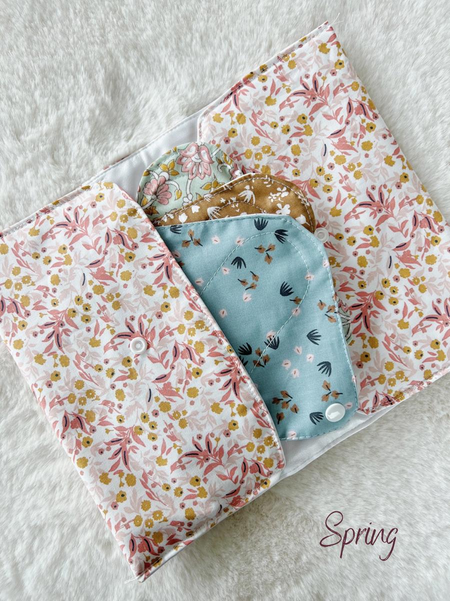 Pochette à culottes menstruelles/serviettes hygiéniques lavables - Image 15