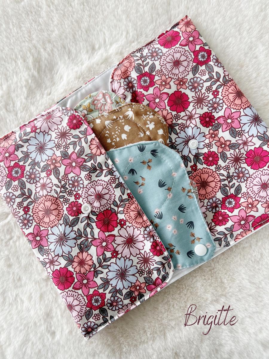 Pochette à culottes menstruelles/serviettes hygiéniques lavables - Image 18