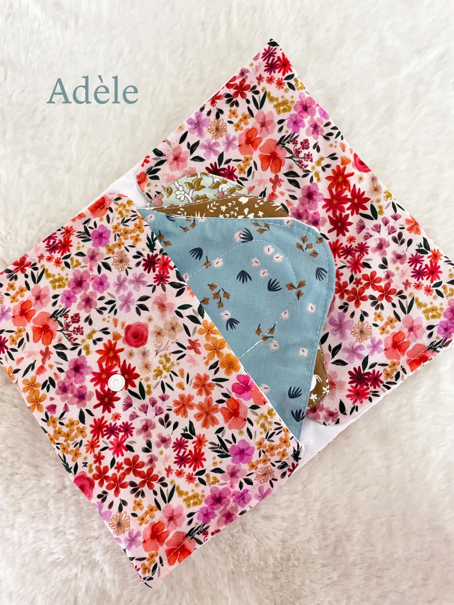 Pochette à culottes menstruelles/serviettes hygiéniques lavables - Image 25
