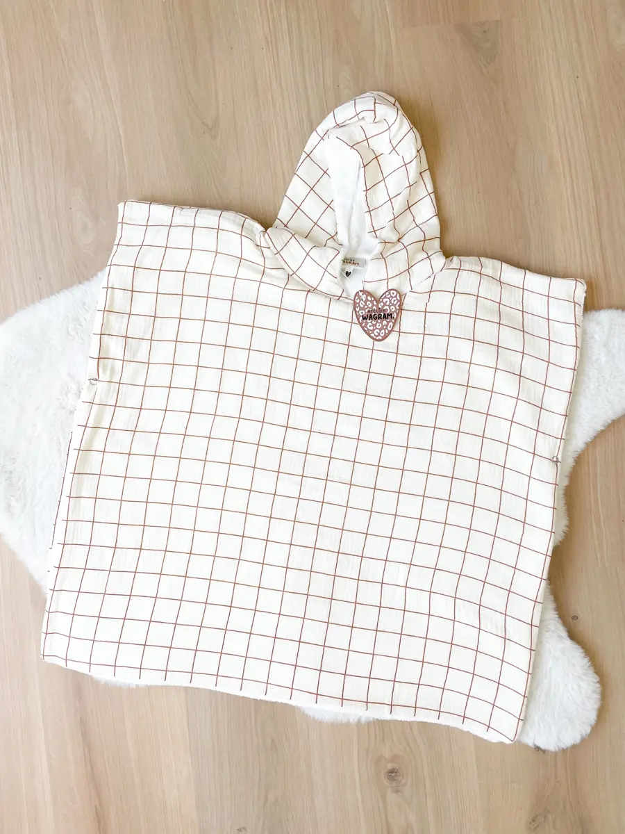 Poncho gaze de coton - Atelier wagram - Image 3