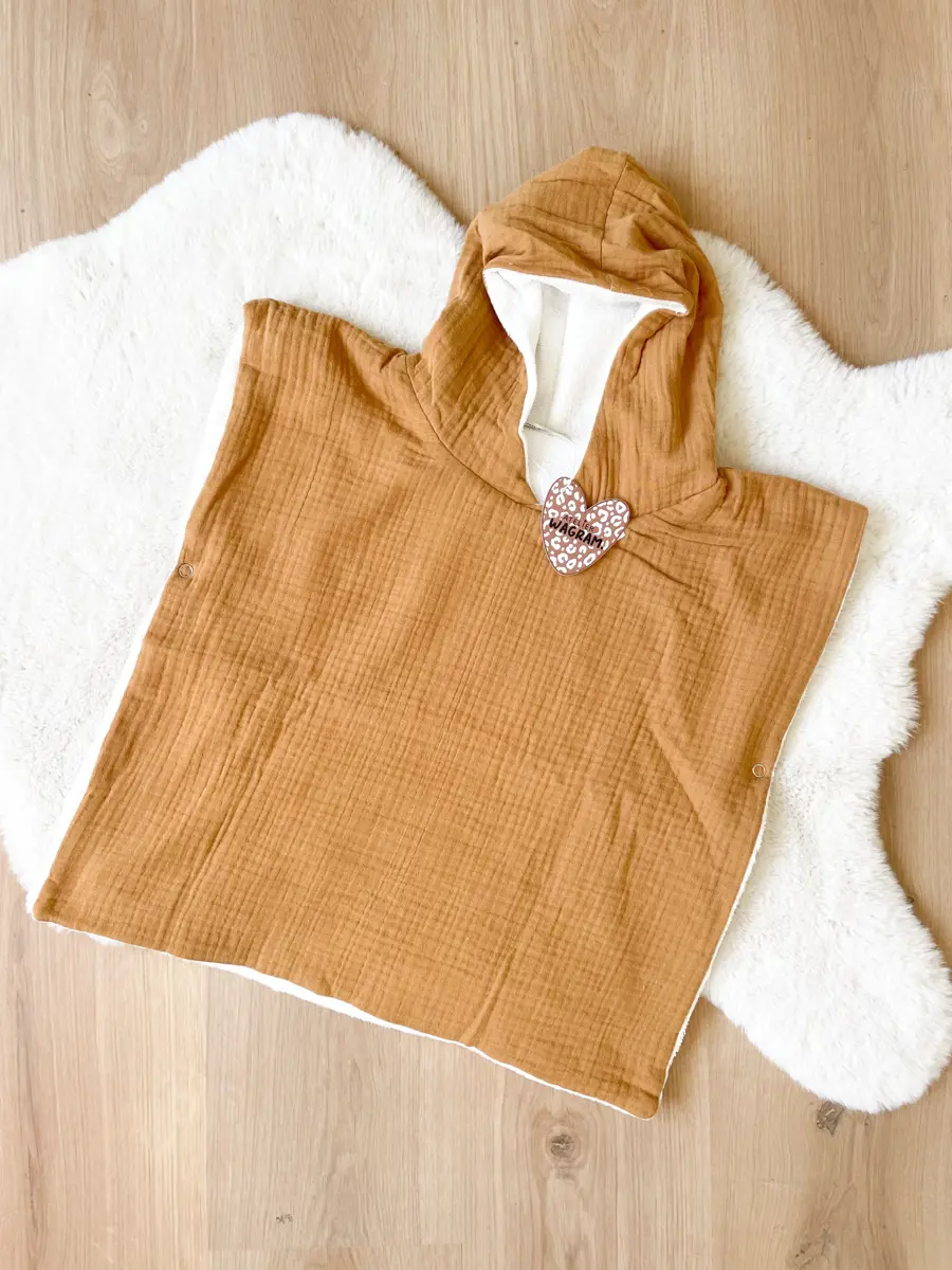 Poncho gaze de coton - Atelier wagram - Image 5