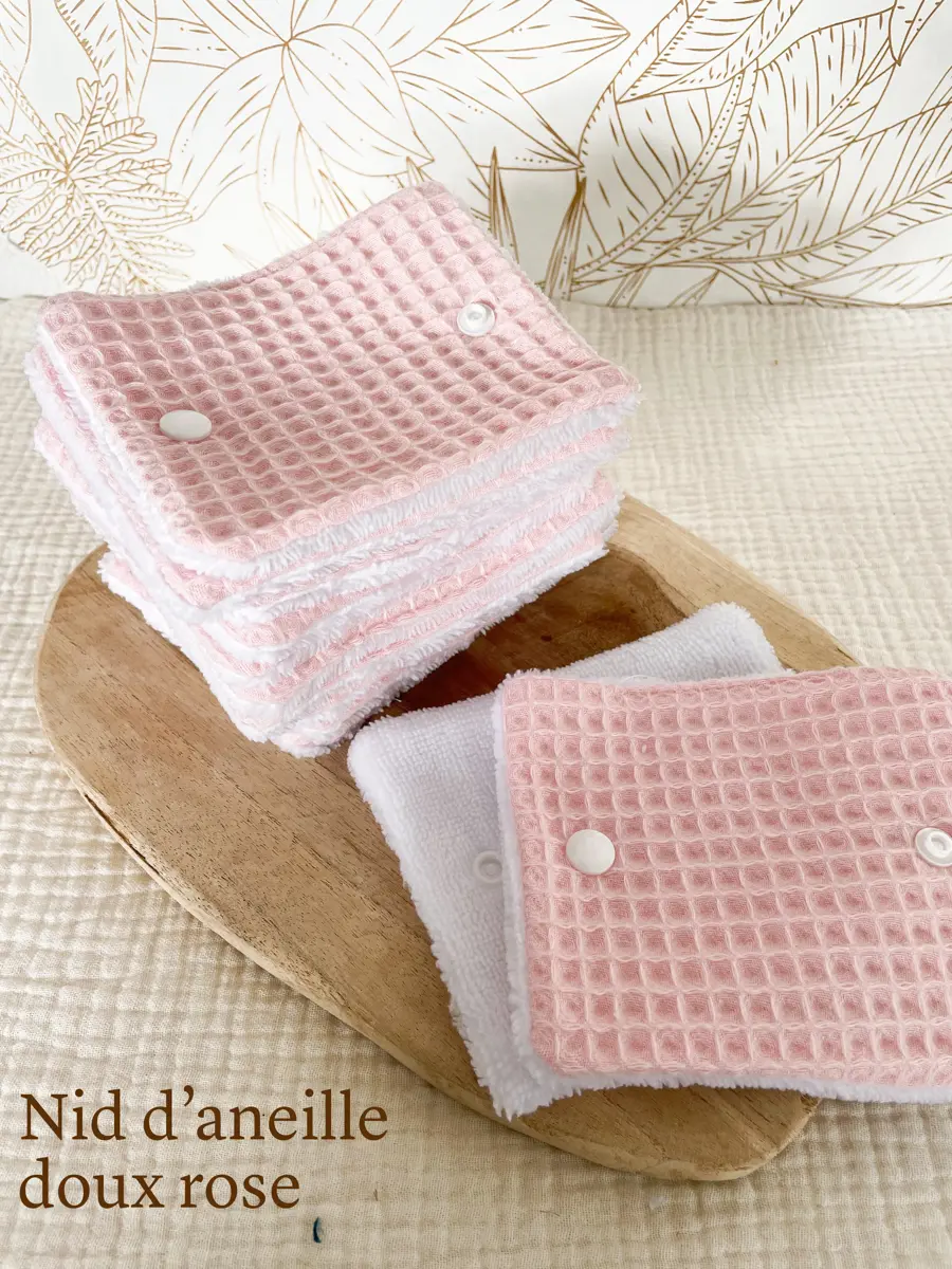 Rouleau de papier toilette lavable avec pressions (15 feuilles) - Image 40