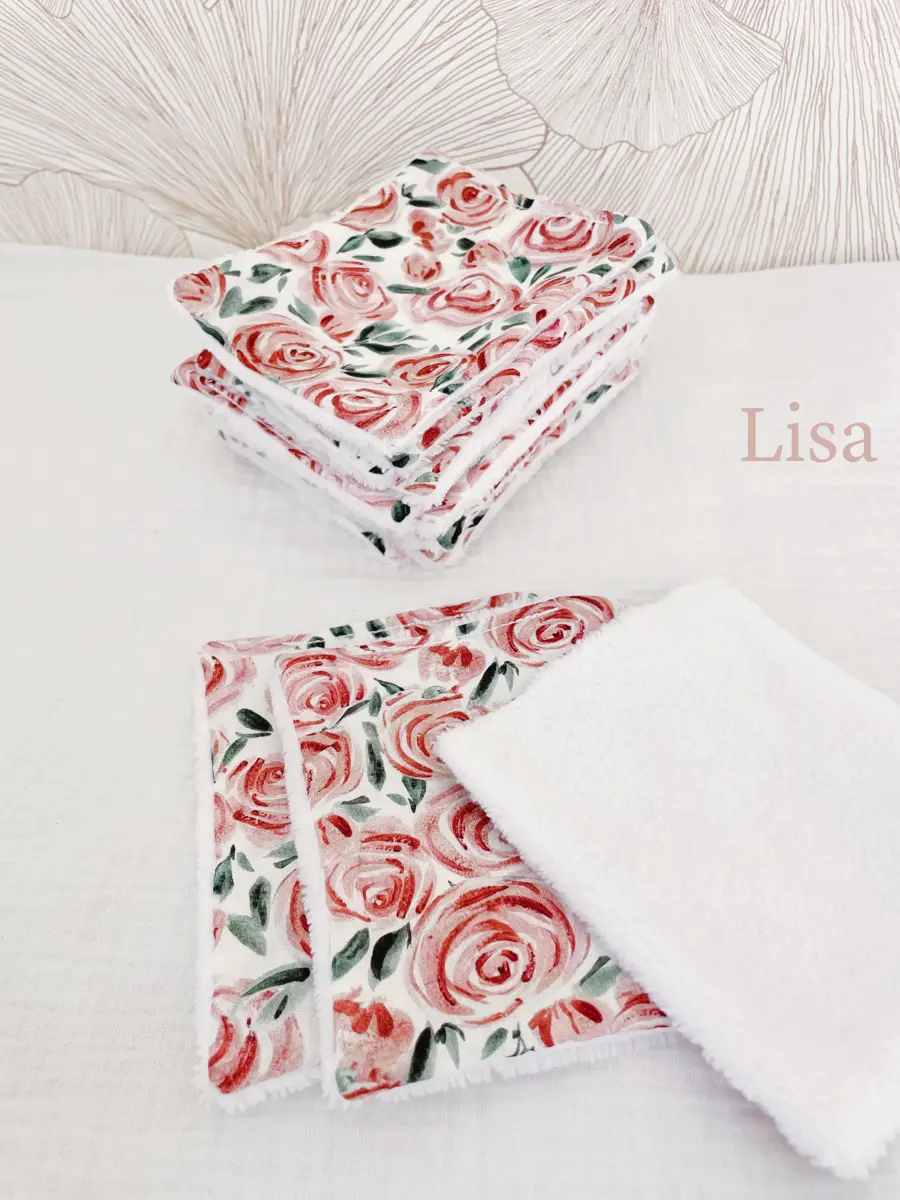 Papier toilette lavable (15 feuilles - sans pressions) - Image 12