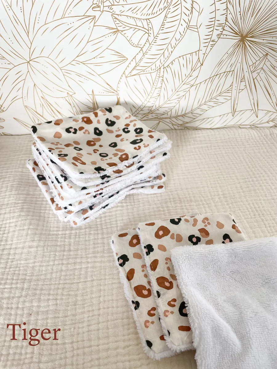 Papier toilette lavable (15 feuilles - sans pressions) - Image 21
