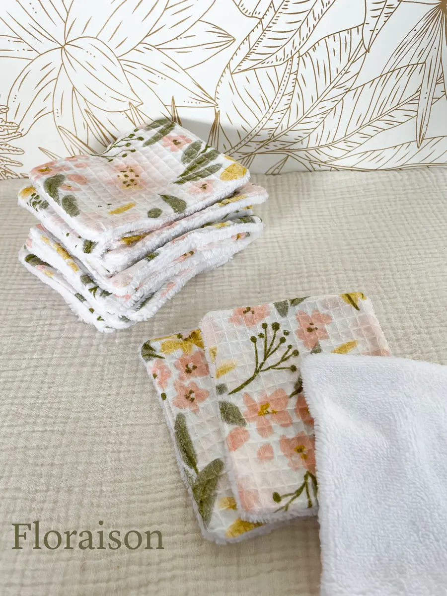 Papier toilette lavable (15 feuilles - sans pressions) - Image 26