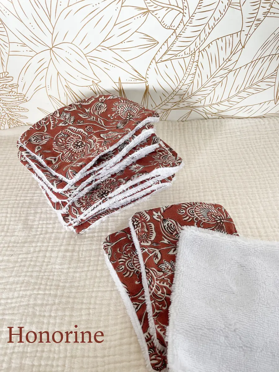 Papier toilette lavable (15 feuilles - sans pressions) - Image 27