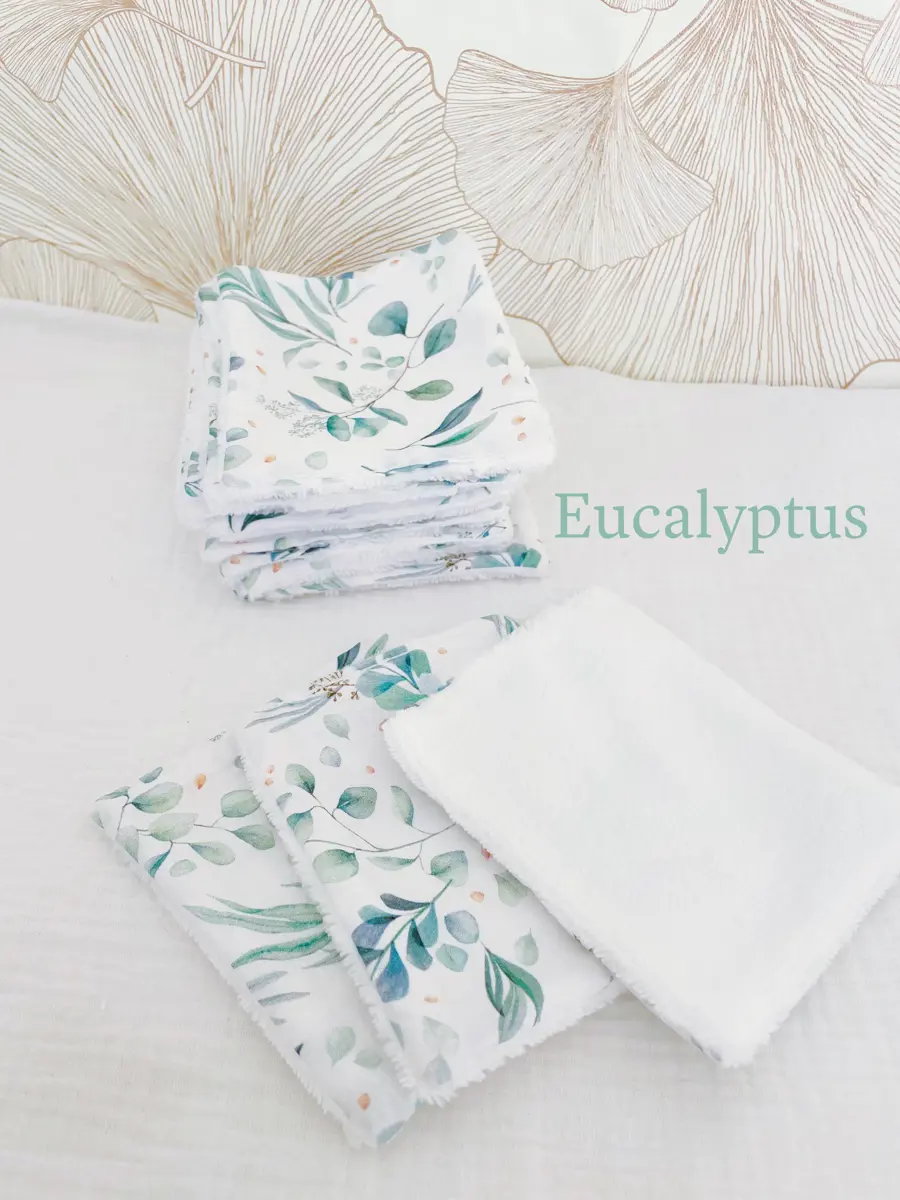 Papier toilette lavable (15 feuilles - sans pressions) - Image 5