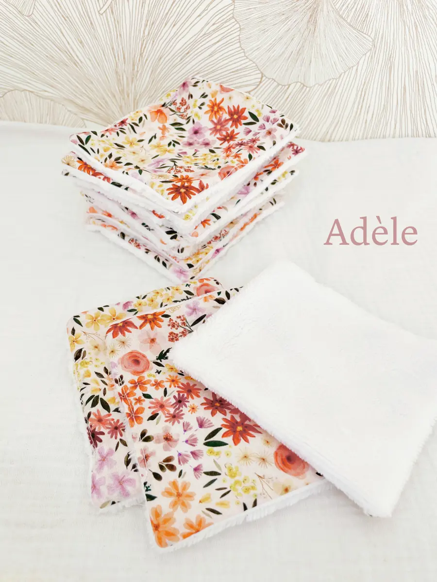 Papier toilette lavable (15 feuilles - sans pressions) - Image 8
