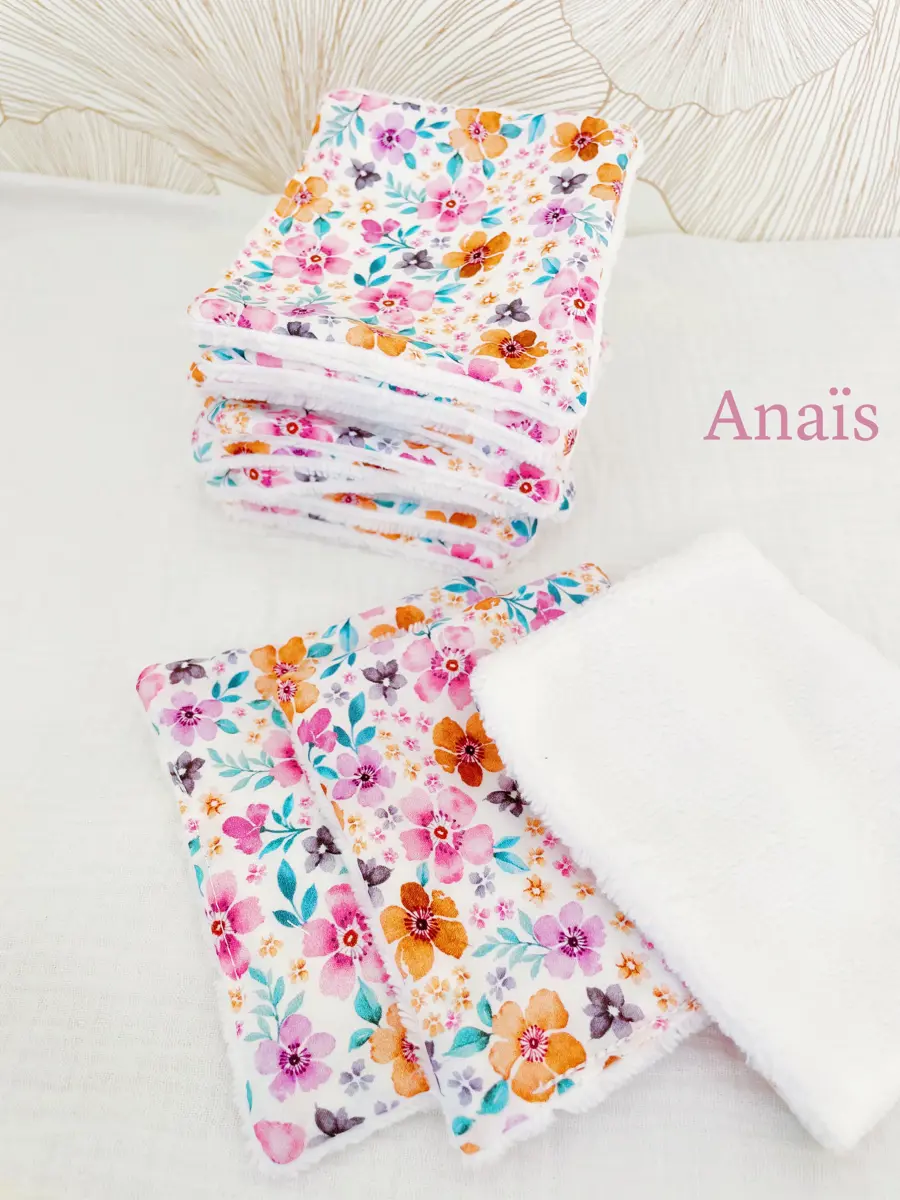 Papier toilette lavable (15 feuilles - sans pressions) - Image 9