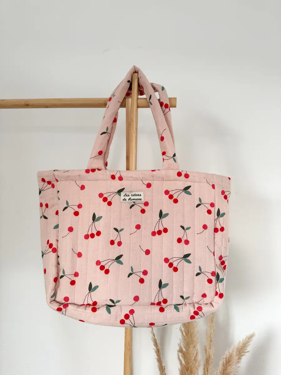 Sac cabas matelassé réversible - Les cotons de Romane - Image 17