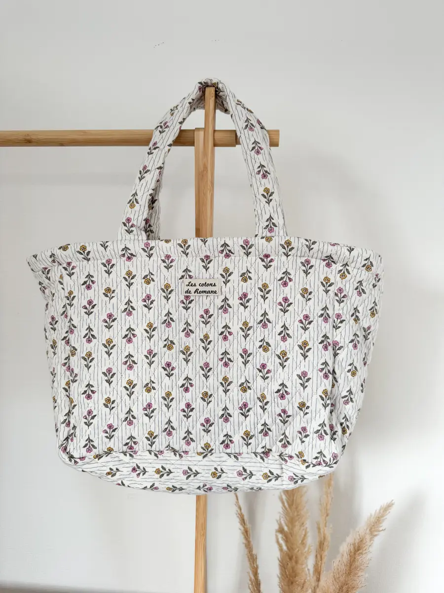 Sac cabas matelassé réversible - Les cotons de Romane - Image 19