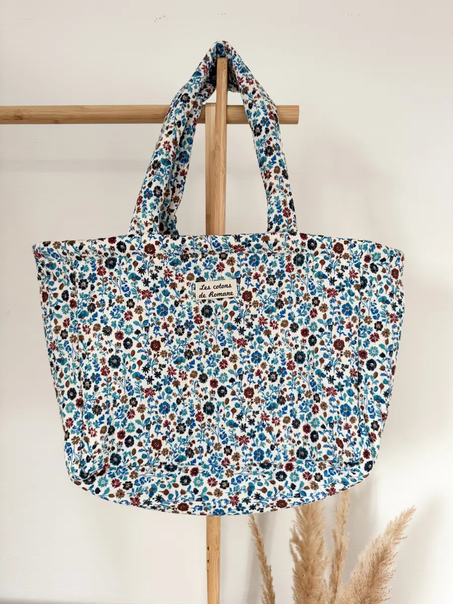 Sac cabas matelassé réversible - Les cotons de Romane - Image 20
