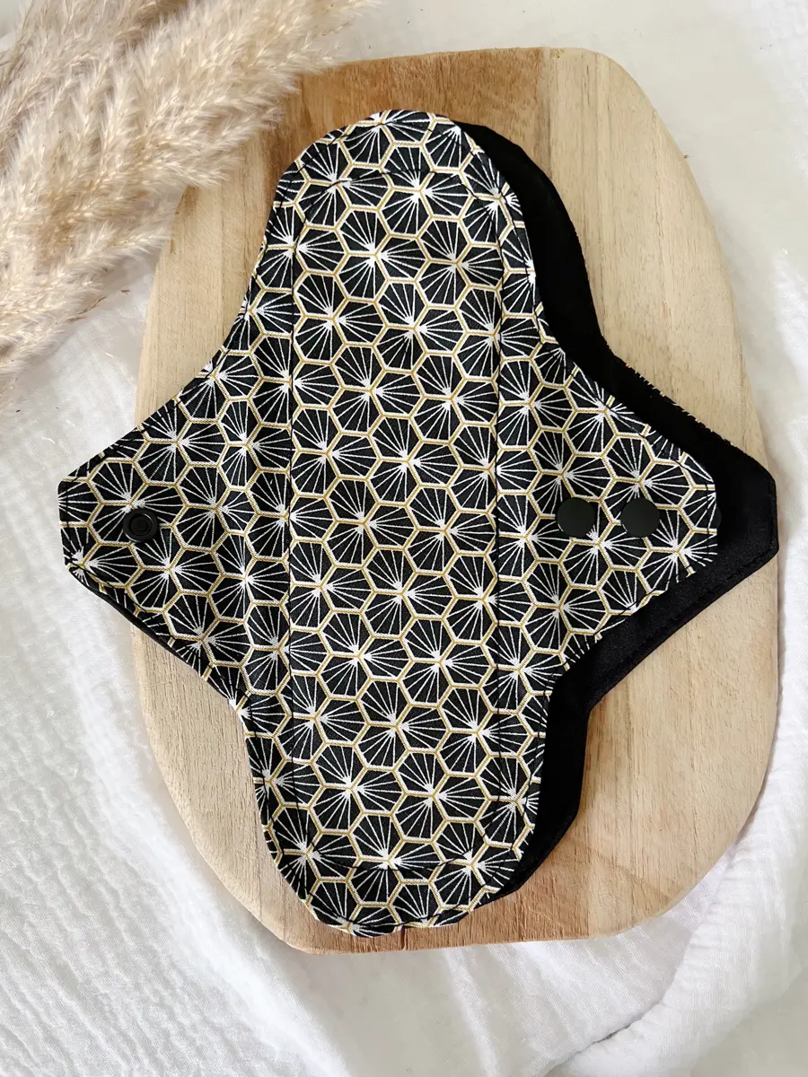 Serviette hygiénique lavable pour flux important - Image 15
