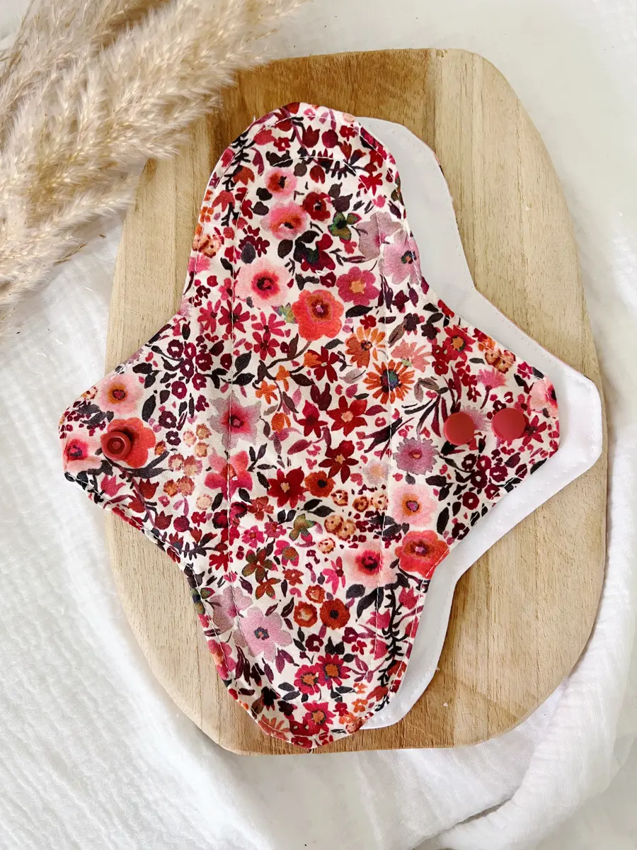 Serviette hygiénique lavable NUIT pour flux abondants - Image 13