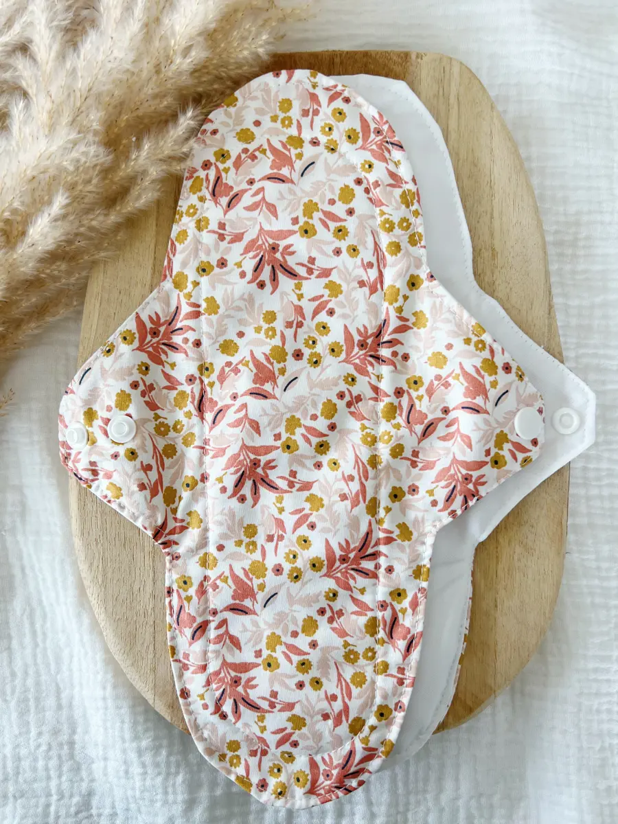 Serviette hygiénique lavable NUIT pour flux abondants - Image 15