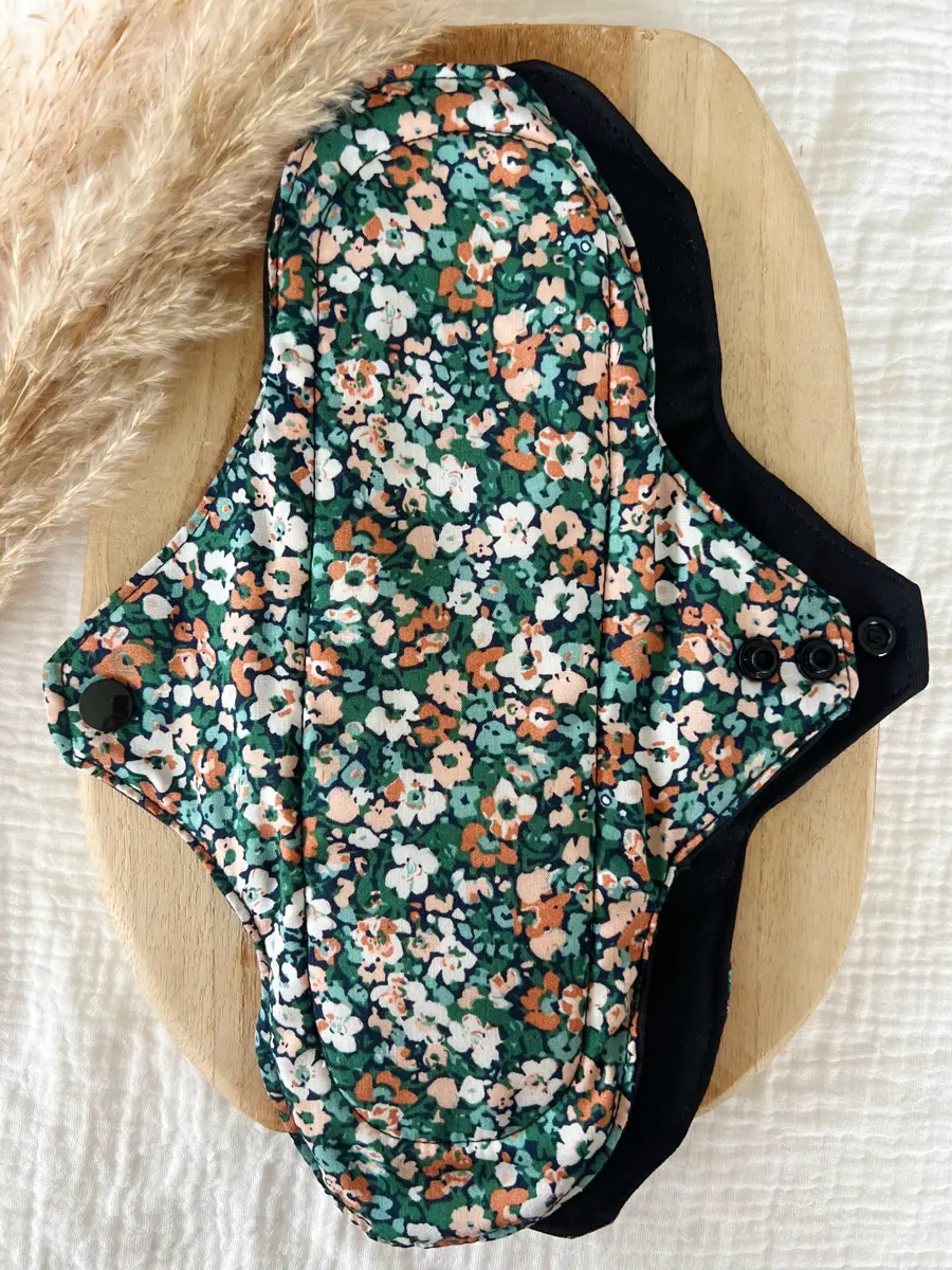 Serviette hygiénique lavable NUIT pour flux abondants - Image 21