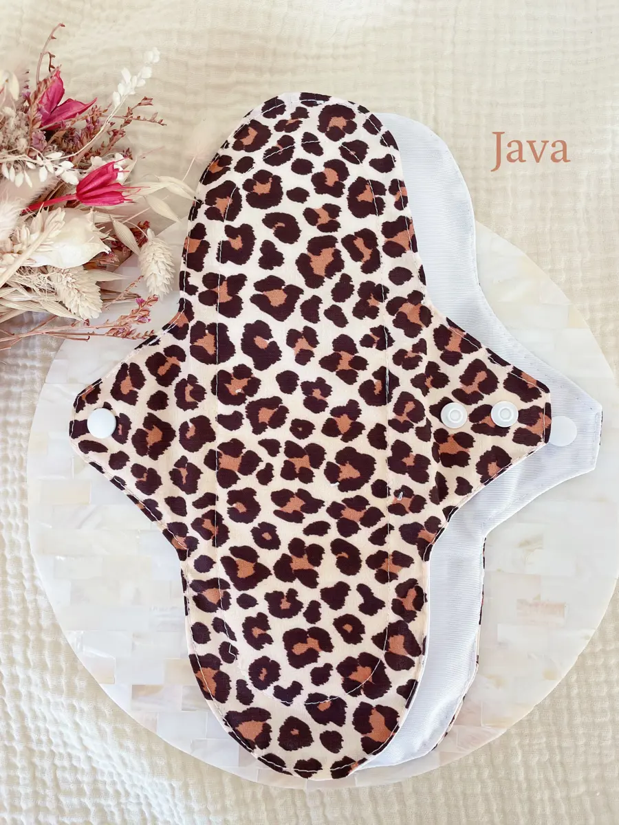 Serviette hygiénique lavable NUIT pour flux abondants - Image 29
