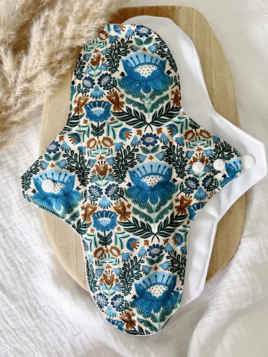 Serviette hygiénique lavable NUIT pour flux abondants - Image 3