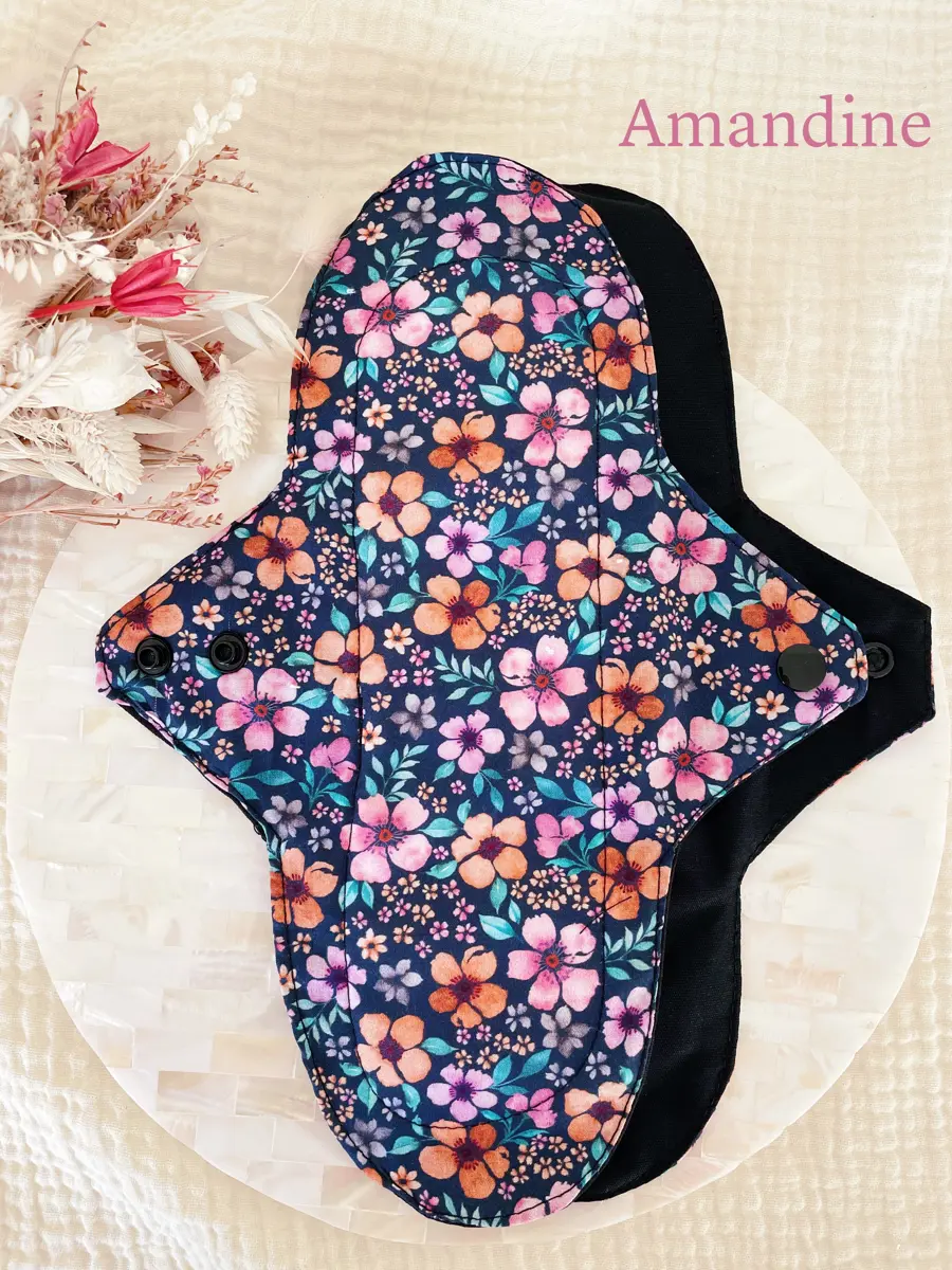 Serviette hygiénique lavable NUIT pour flux abondants - Image 30