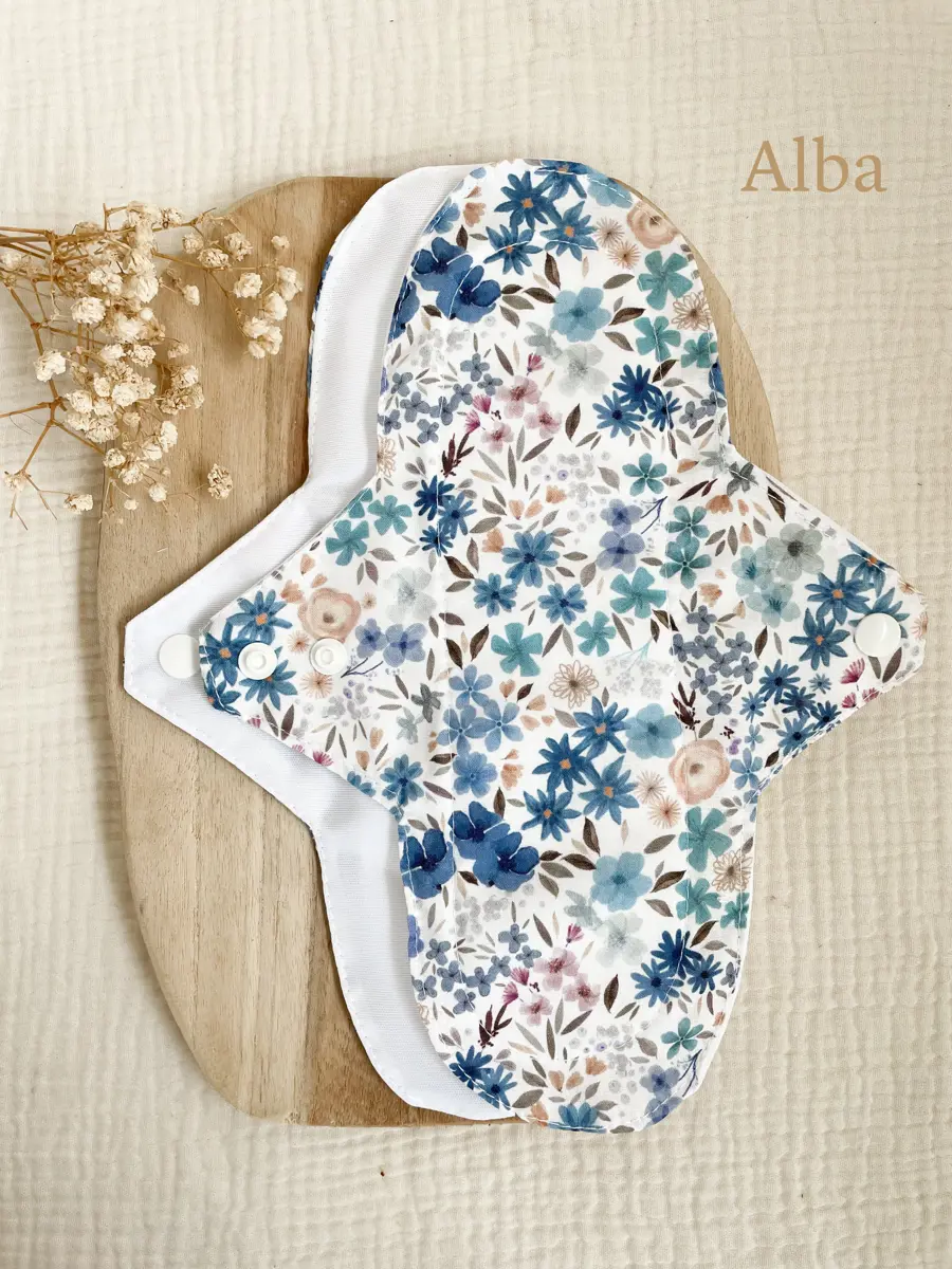 Serviette hygiénique lavable NUIT pour flux abondants - Image 31