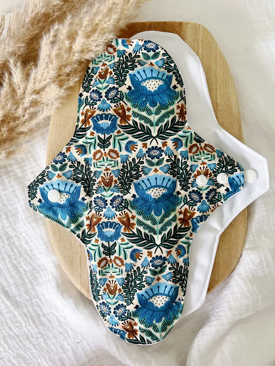 Serviette hygiénique lavable NUIT pour flux abondants - Image 7