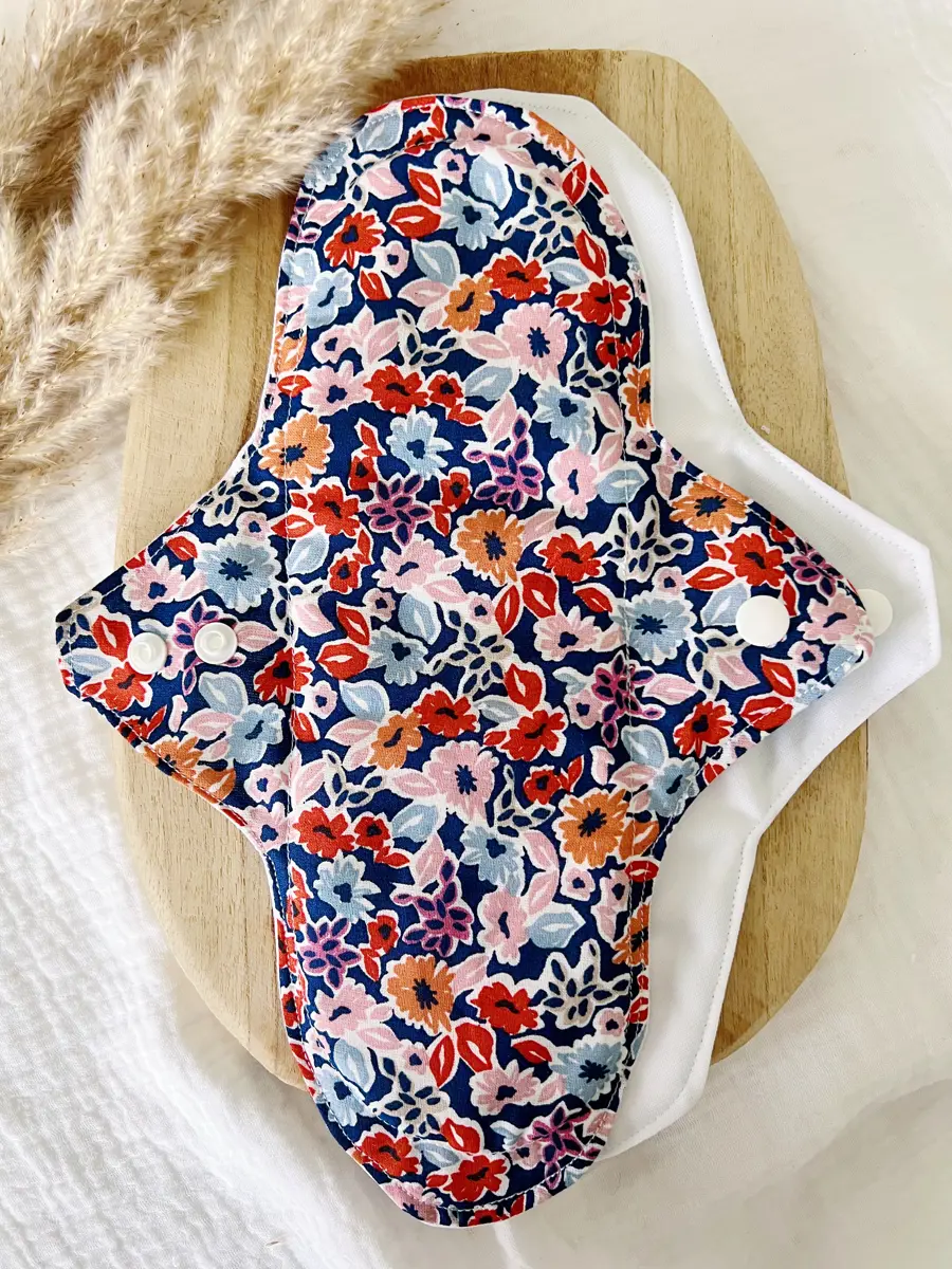 Serviette hygiénique lavable NUIT pour flux abondants - Image 8