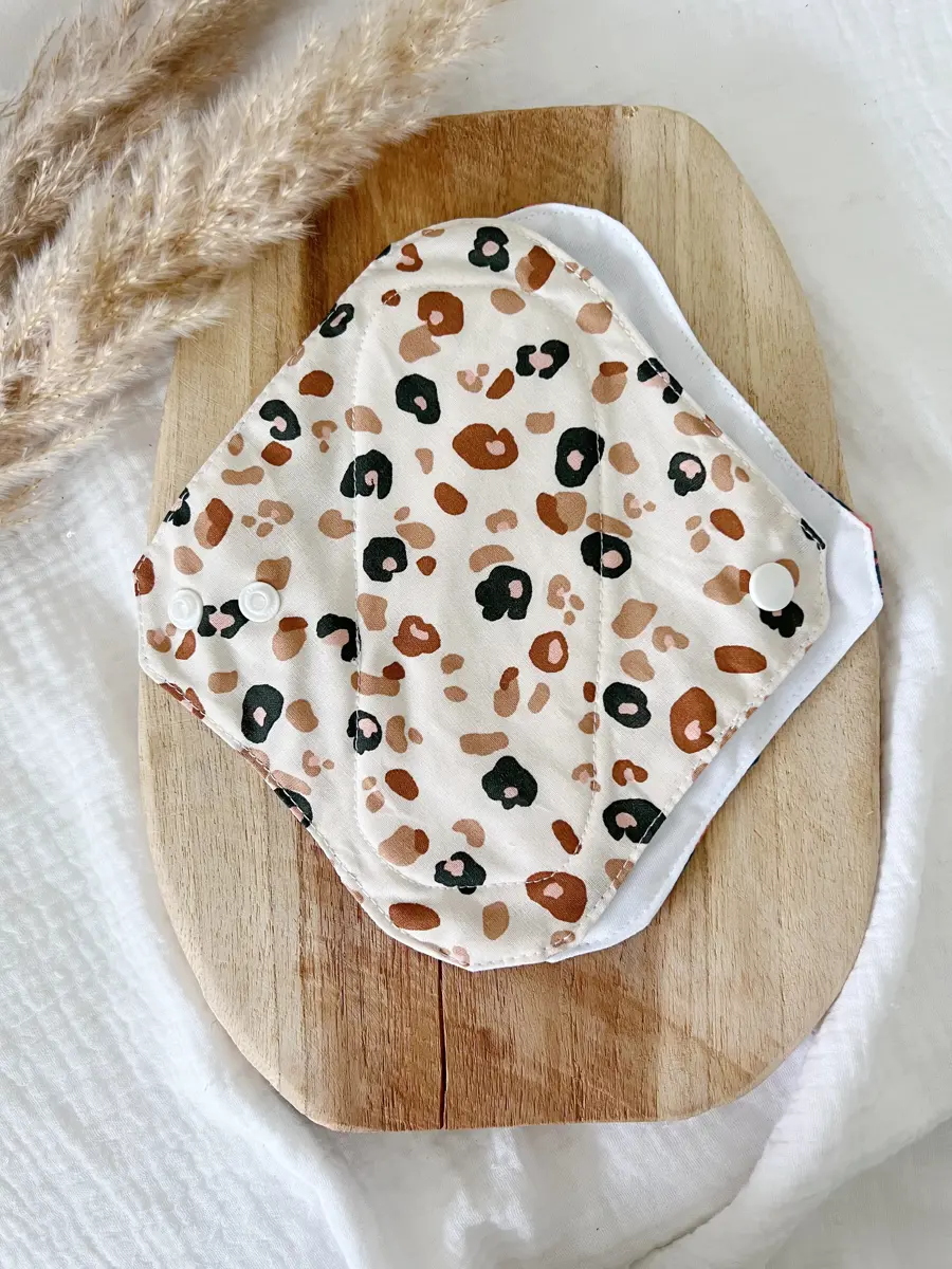 Serviette lavable flux MOYEN – Serviette hygiénique de jour - Image 9