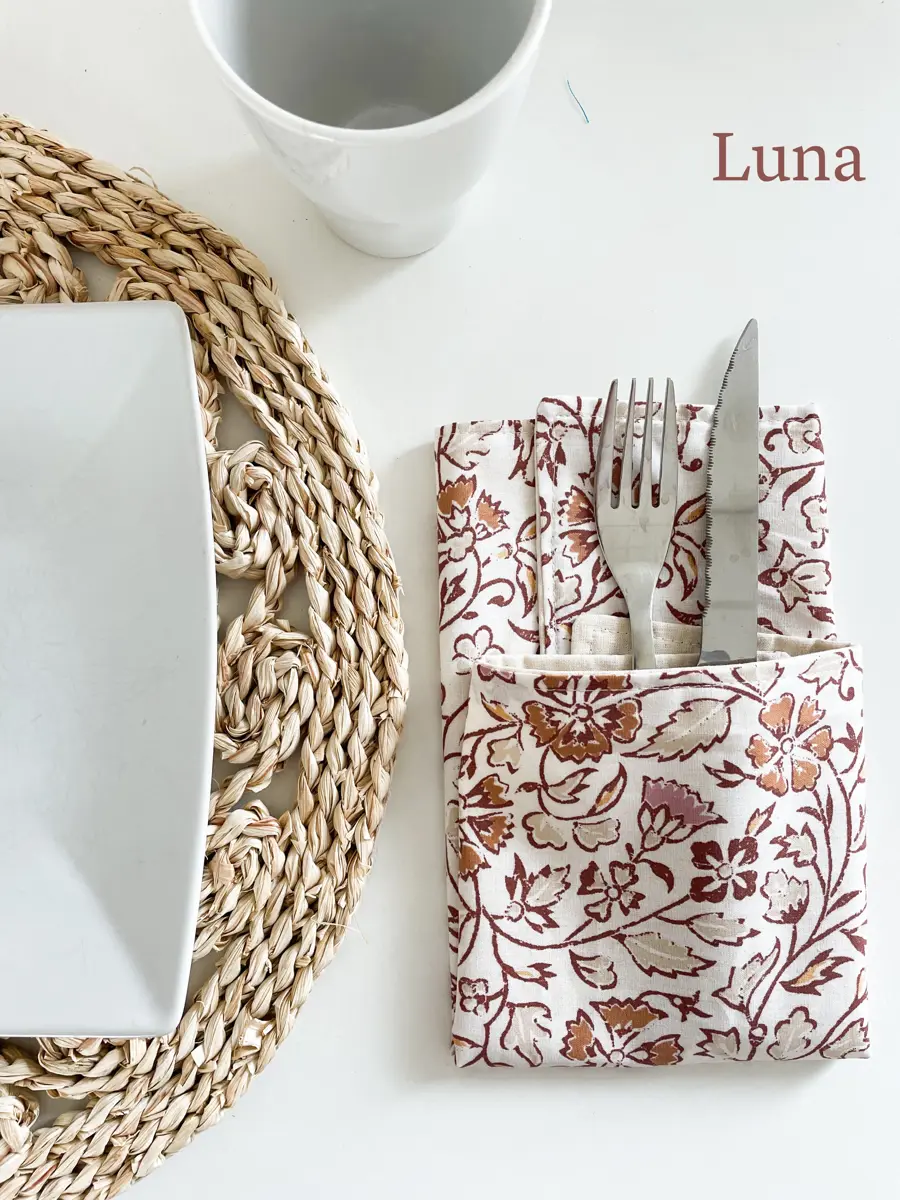 Serviettes de table (lot de 4 serviettes) - Image 24
