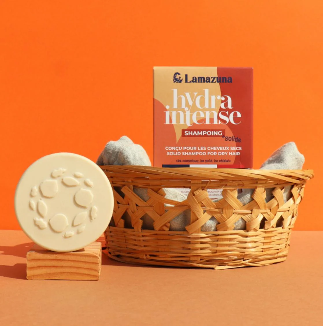 Shampoing solide nourrissant Hydra intense - Lamazuna