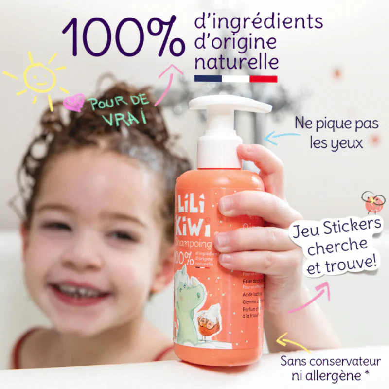 Shampoing doux enfants - Lilikiwi