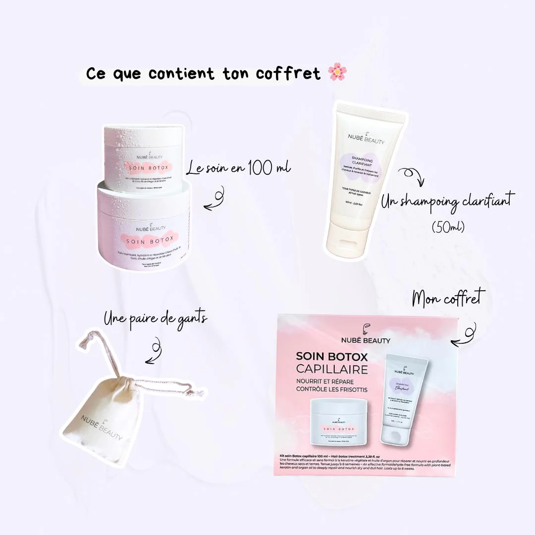Coffret Soin botox capillaire - NUBE BEAUTY - Image 2