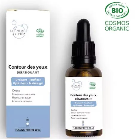 Soin contour des yeux bio - Clémence et Vivien