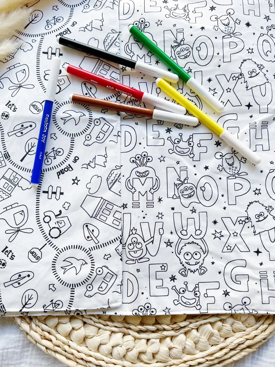 TAPIS de coloriage lavable (et ses feutres) - Image 6