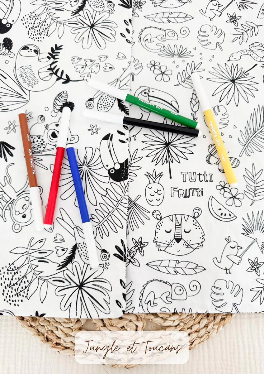TAPIS de coloriage lavable (et ses feutres) - Image 8