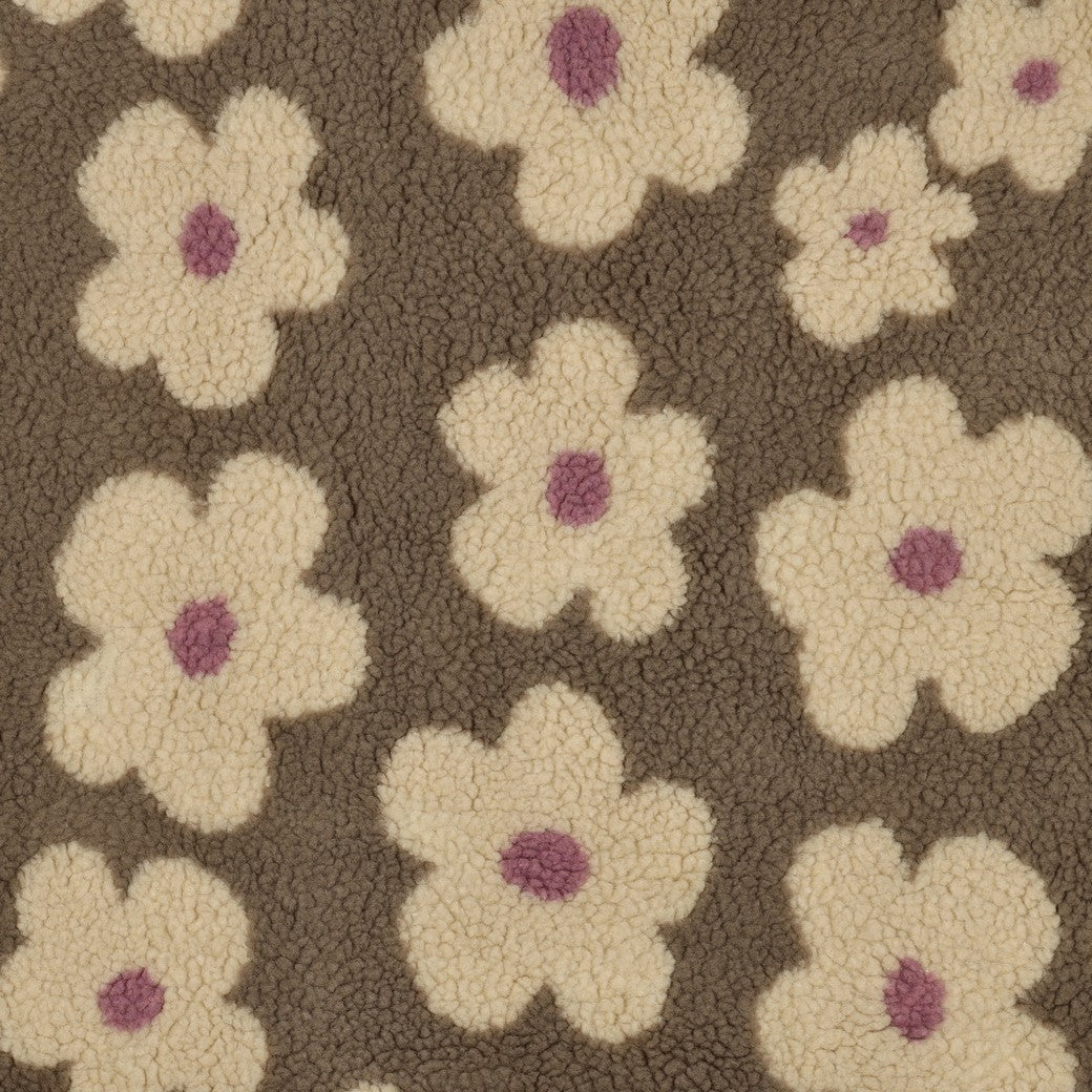 Teddy taupe à fleurs - Image 3